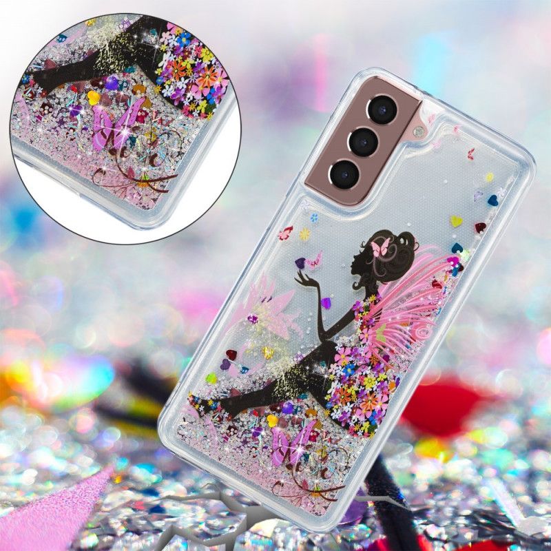 Deksel Til Samsung Galaxy S22 Plus 5G Even Glitter