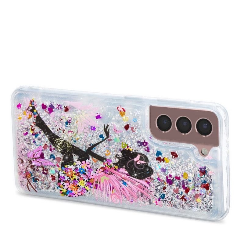 Deksel Til Samsung Galaxy S22 Plus 5G Even Glitter