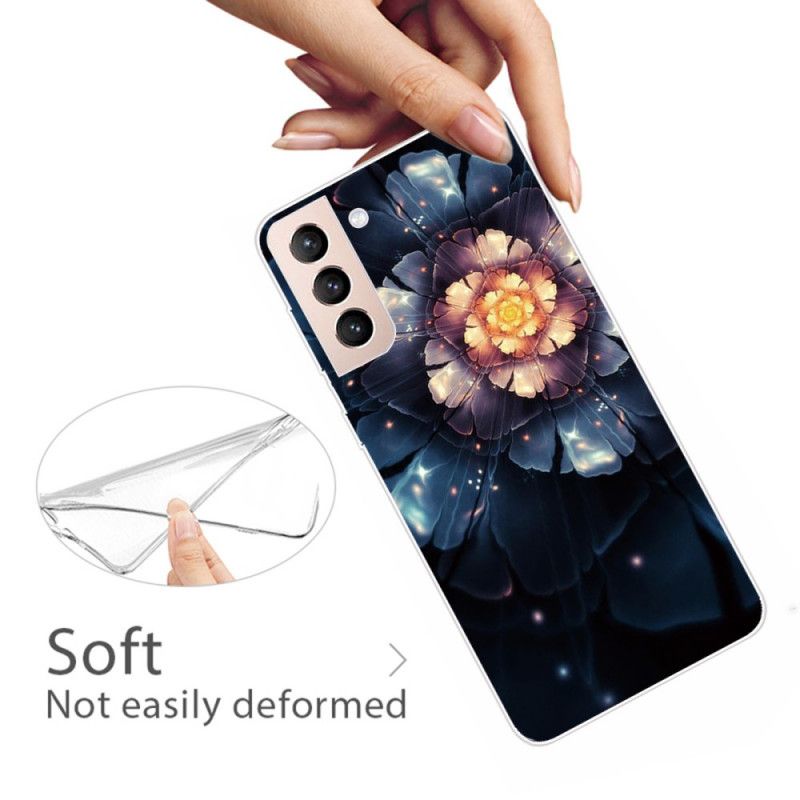 Deksel Til Samsung Galaxy S22 Plus 5G Fleksible Blomster
