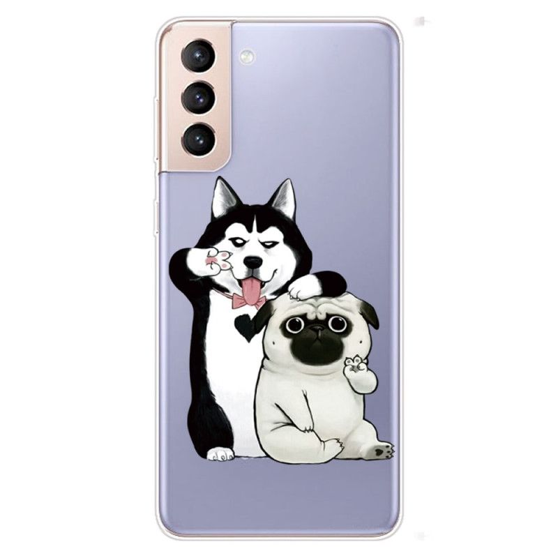 Deksel Til Samsung Galaxy S22 Plus 5G Morsomme Hunder