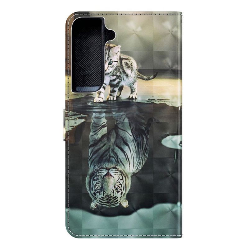 Folio Deksel Til Samsung Galaxy S22 Plus 5G Ernest The Tiger