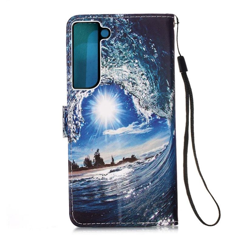 Folio Deksel Til Samsung Galaxy S22 Plus 5G Kiff The Wave