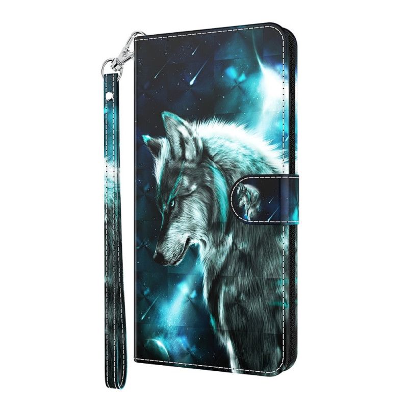 Folio Deksel Til Samsung Galaxy S22 Plus 5G Majestic Wolf