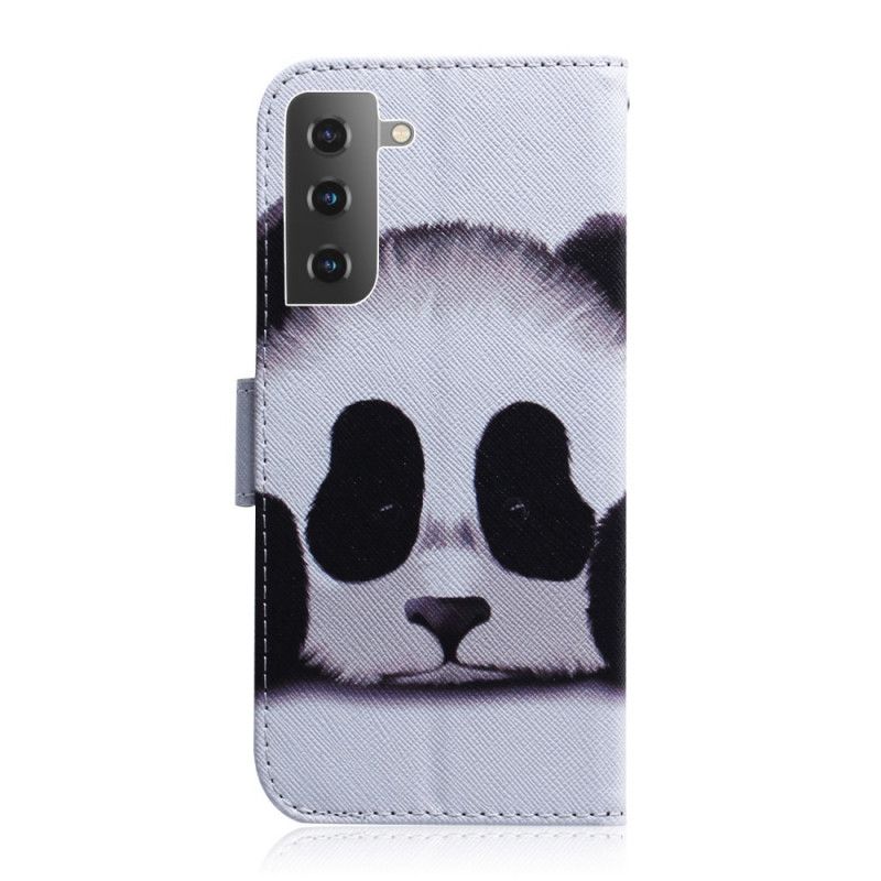 Folio Deksel Til Samsung Galaxy S22 Plus 5G Panda-ansikt