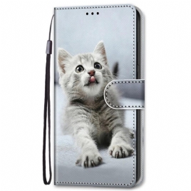 Folio Deksel Til Samsung Galaxy S22 Plus 5G De Vakreste Kattene