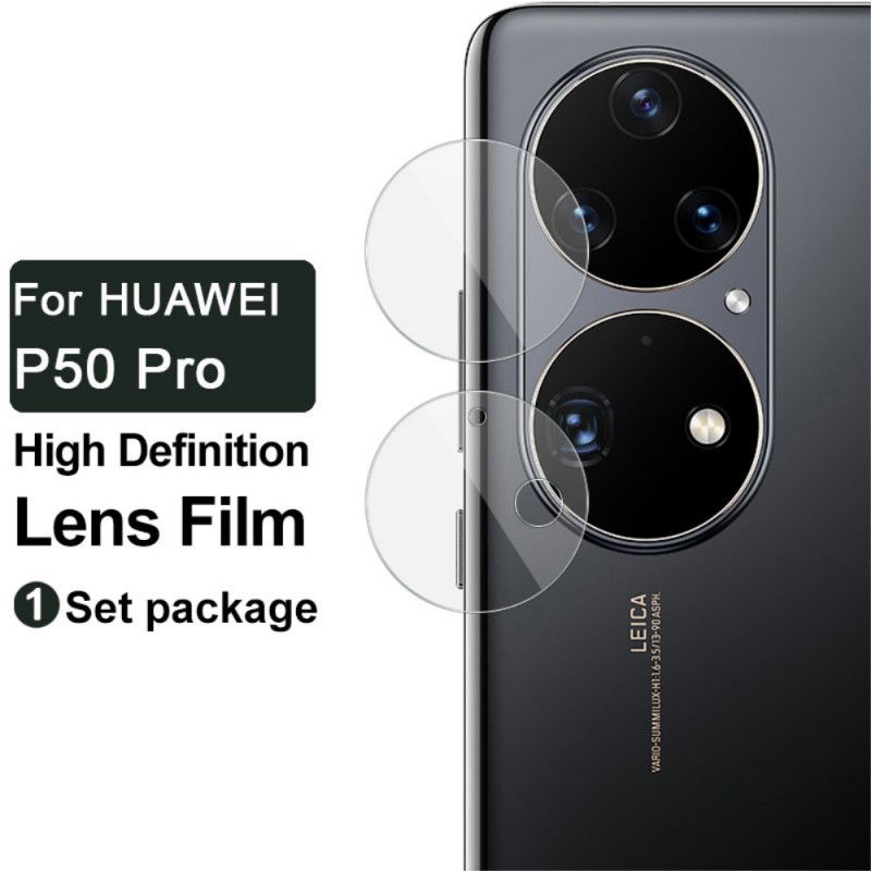 Beskyttende Linse I Herdet Glass For Huawei P50 Pro Imak