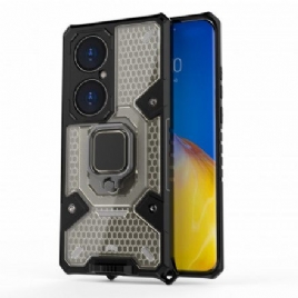 Deksel Til Huawei P50 Pro Resistent Hybrid Honeycomb-stil