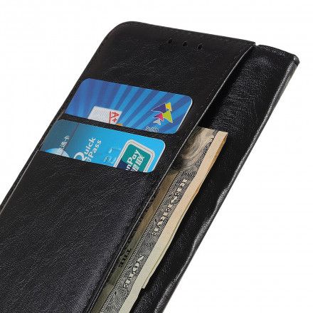 Beskyttelse Deksel Til Moto G100 Folio Deksel Sobriety Leather Style