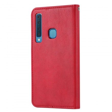 Beskyttelse Deksel Til Samsung Galaxy A9 Folio Deksel Faux Leather Card Holder