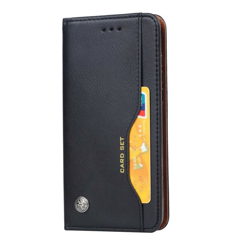 Beskyttelse Deksel Til Huawei P Smart Z / Honor 9X Folio Deksel Faux Leather Card Holder