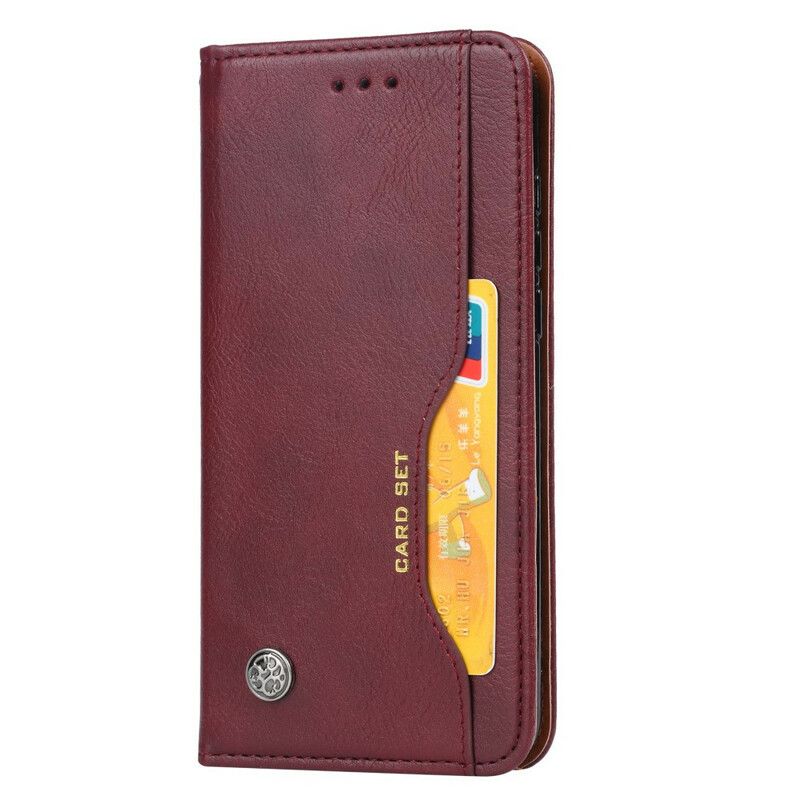 Beskyttelse Deksel Til Huawei P Smart Z / Honor 9X Folio Deksel Faux Leather Card Holder