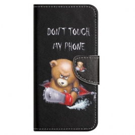 Folio Deksel Til Xiaomi Redmi Note 12 4G Farlig Bjørn