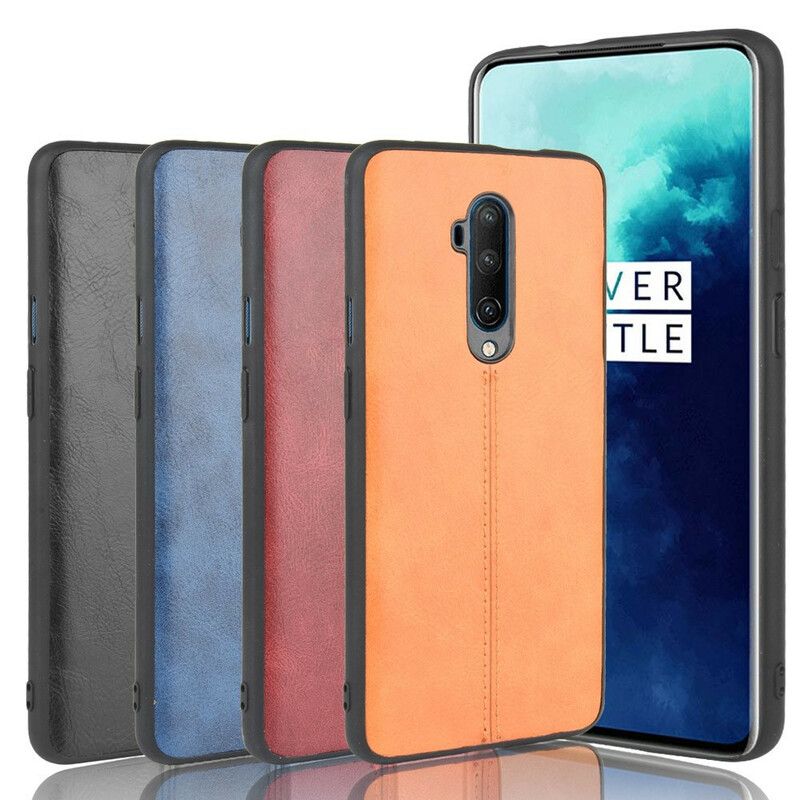 Deksel Til OnePlus 7T Pro Søm Skinneffekt