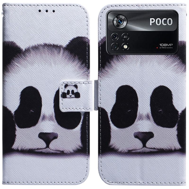 Folio Deksel Til Poco X4 Pro 5G Panda