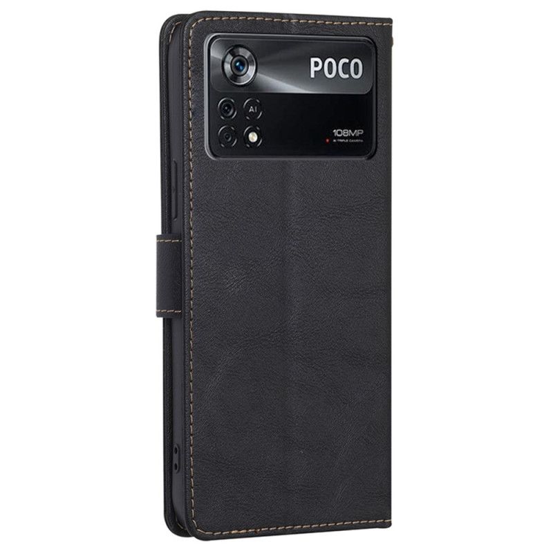 Folio Deksel Til Poco X4 Pro 5G Rfid Classic