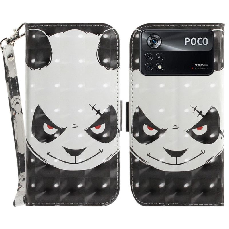 Folio Deksel Til Poco X4 Pro 5G Sint Panda