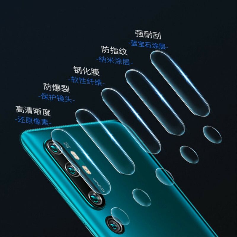 Beskyttende Linse I Herdet Glass For Xiaomi Mi Note 10 / 10 Pro