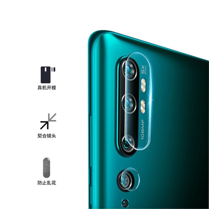 Beskyttende Linse I Herdet Glass For Xiaomi Mi Note 10 / 10 Pro