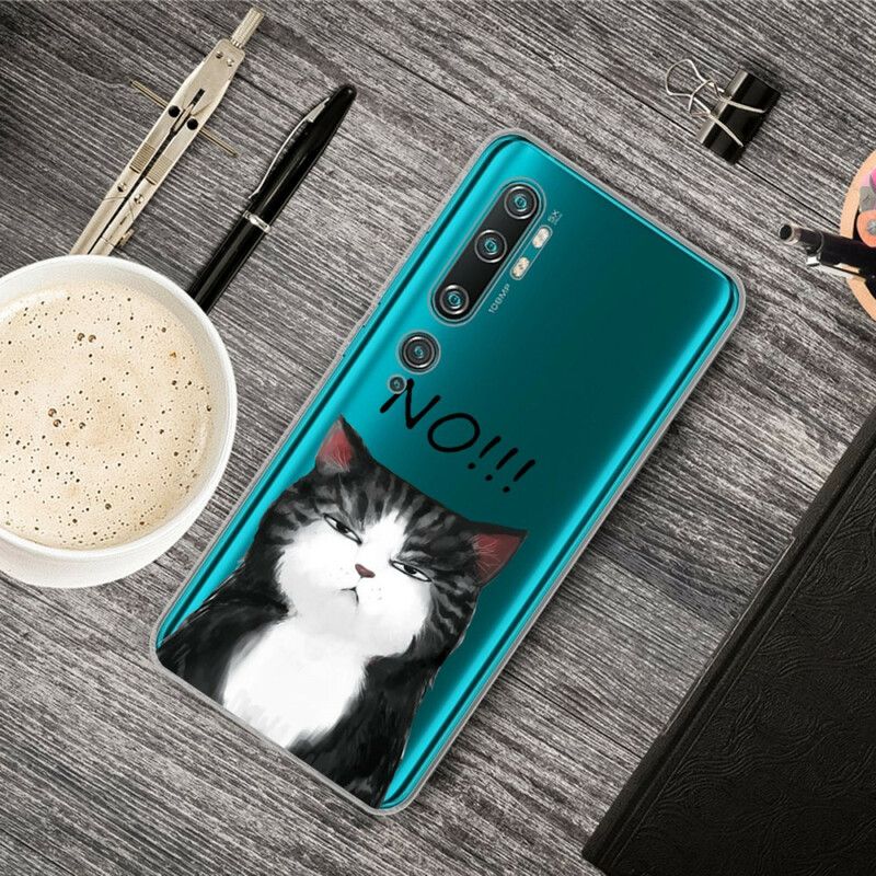 Deksel Til Xiaomi Mi Note 10 / 10 Pro Katten Som Sier Nei