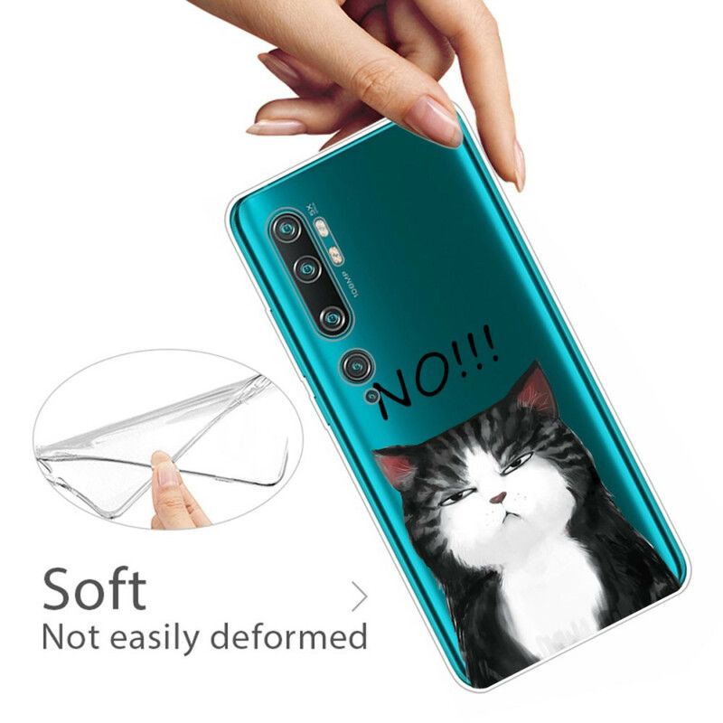 Deksel Til Xiaomi Mi Note 10 / 10 Pro Katten Som Sier Nei