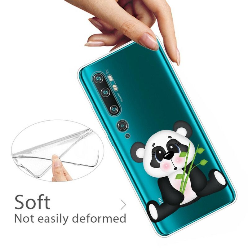 Deksel Til Xiaomi Mi Note 10 / 10 Pro Transparent Trist Panda