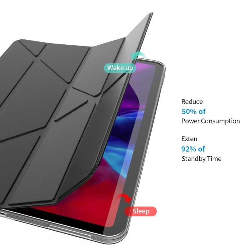 Beskyttelse Deksel Til iPad Pro 12.9" (2021) (2020) (2018) Enkel Origamidesign