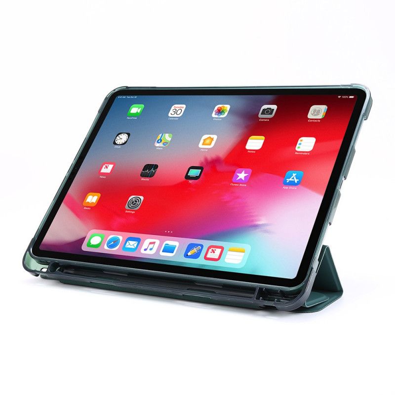 Beskyttelse Deksel Til iPad Pro 12.9" (2021) (2020) (2018) Skinneffekt Foldedeksel