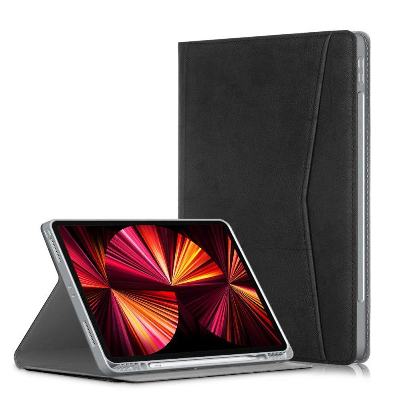 Case Til iPad Pro 12.9" (2021) (2020) (2018) Business Leather Effect