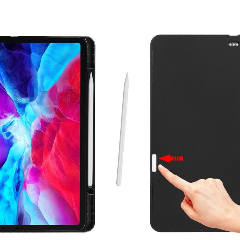 Case Til iPad Pro 12.9" (2021) (2020) (2018) Ekte Litchi-skinn