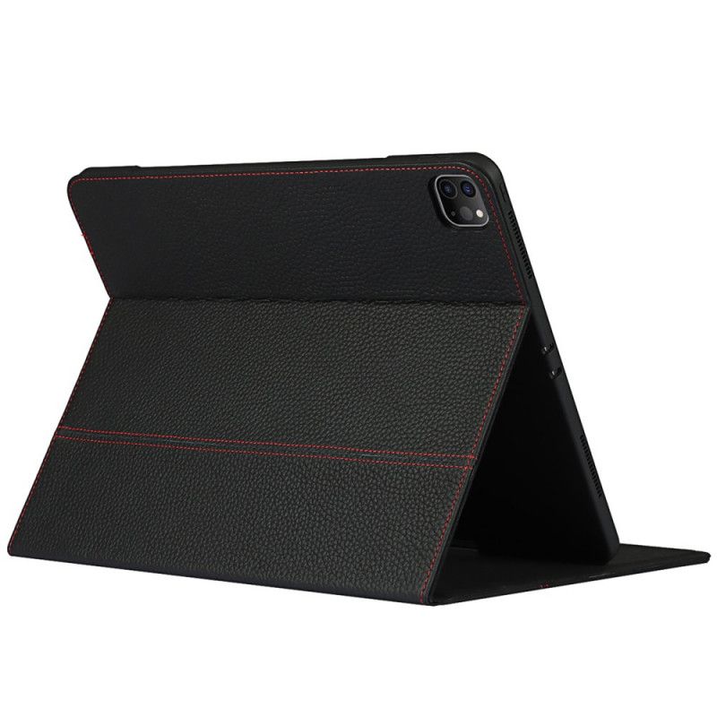 Case Til iPad Pro 12.9" (2021) (2020) (2018) Ekte Litchi-skinn