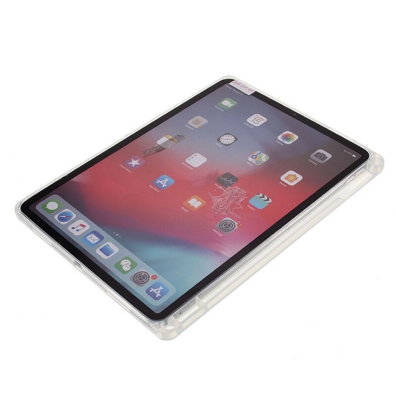 Deksel Til iPad Pro 12.9" (2021) (2020) (2018) Transparent Blyantholder