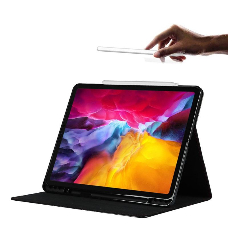 Etui Til iPad Pro 12.9" (2021) (2020) (2018) Ekte Skinn