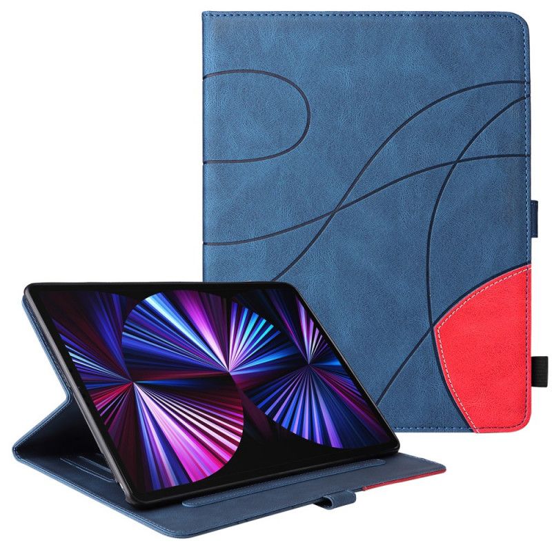 Folio Deksel Til iPad Pro 12.9" (2021) (2020) (2018) Tofarget Design