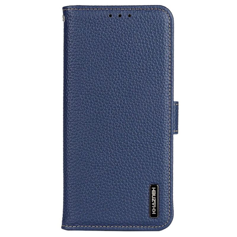 Folio Deksel Sony Xperia 10 Vi Khazneh Litchi Leather