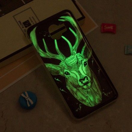 Deksel Til Samsung Galaxy J6 Fluorescerende Majestic Stag