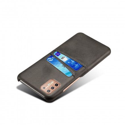 Deksel Til Moto G9 Plus Dobbel Ksq-kortholder