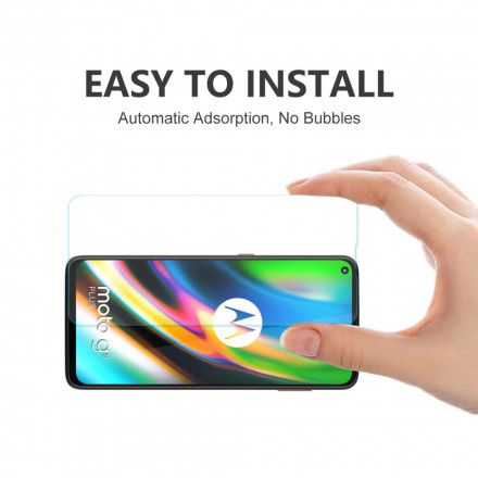 Deksel Til Moto G9 Plus Enkay Herdet Glass Og Kombinasjon