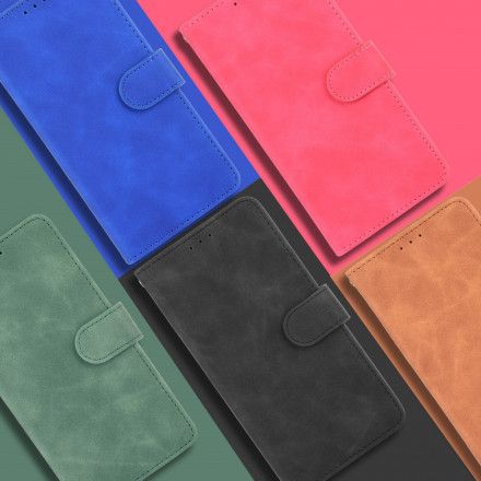 Folio Deksel Til Moto G9 Plus Skin-touch