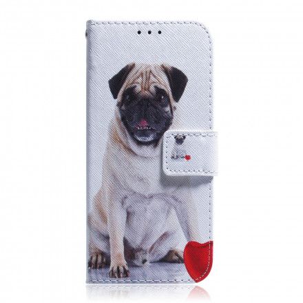 Lærdeksel Til Moto G9 Plus Pug Dog