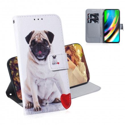 Lærdeksel Til Moto G9 Plus Pug Dog