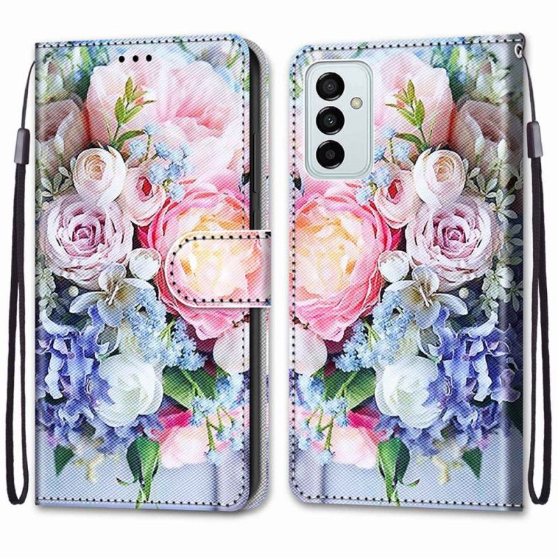 Folio Deksel Til Samsung Galaxy M23 5G Floral Wonder