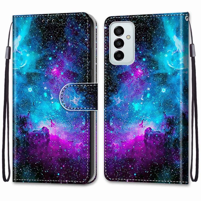 Folio Deksel Til Samsung Galaxy M23 5G Kosmisk Himmel