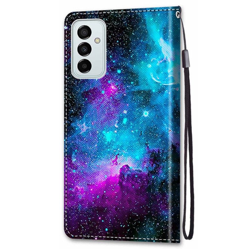 Folio Deksel Til Samsung Galaxy M23 5G Kosmisk Himmel