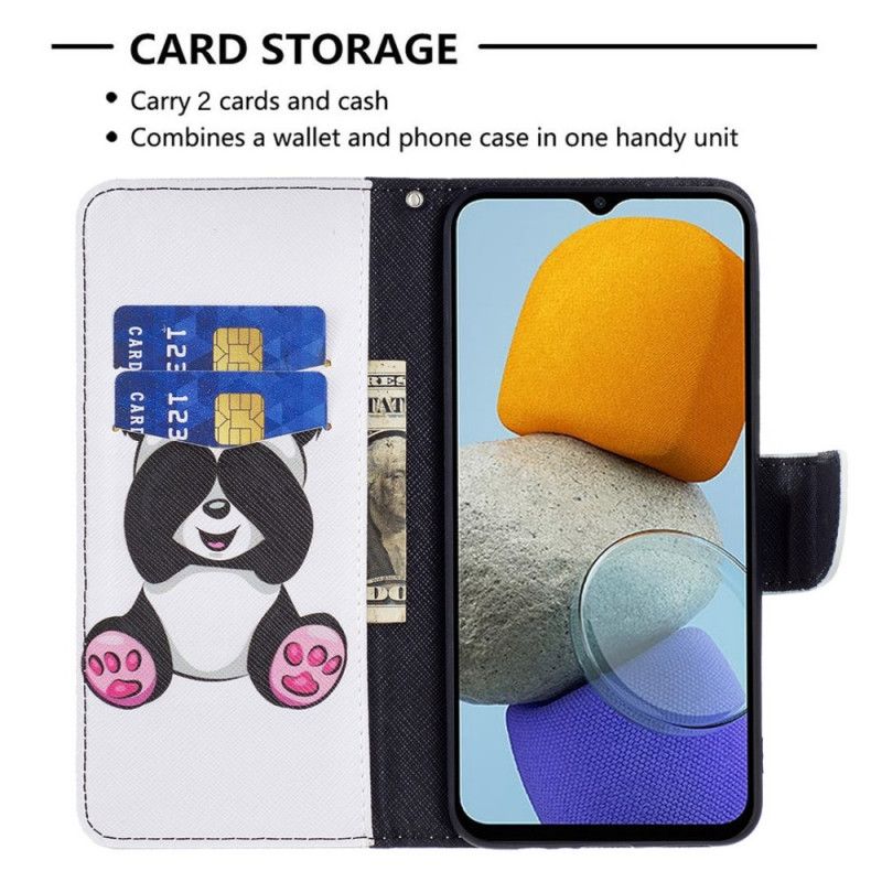 Folio Deksel Til Samsung Galaxy M23 5G Panda