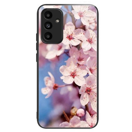 Deksel Samsung Galaxy A15 Ferskenblomster Av Herdet Glass