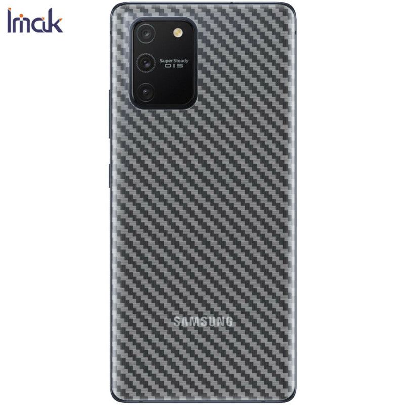 Bakfilm For Samsung Galaxy S10 Lite Carbon Style Imak