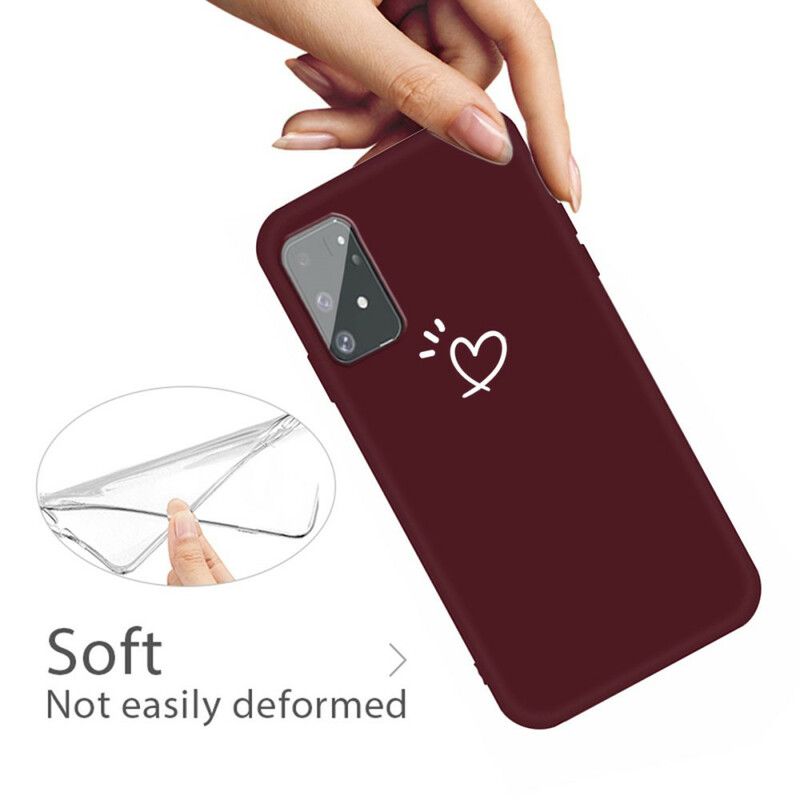 Deksel Til Samsung Galaxy S10 Lite Beating Heart Silikon