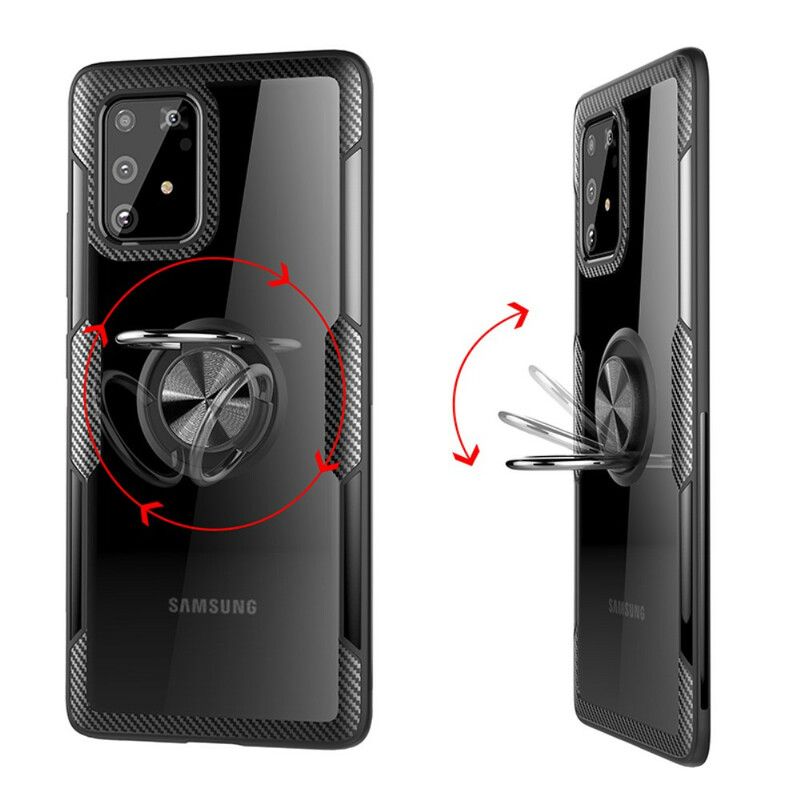 Deksel Til Samsung Galaxy S10 Lite Karbonfibermetallring