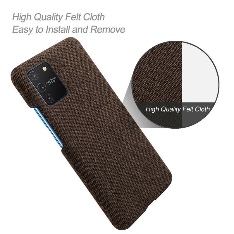 Deksel Til Samsung Galaxy S10 Lite Ksq Cloth Texture