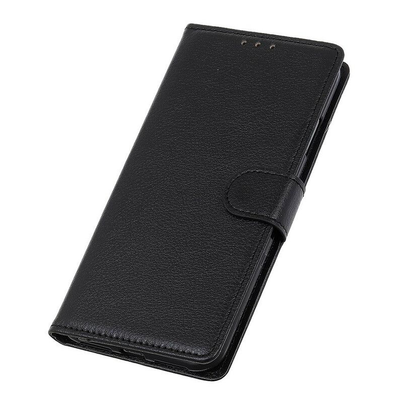 Folio Deksel Til Samsung Galaxy S10 Lite Faux Leather Litchi